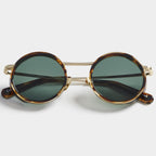 Chillwave – Brushed Gold Tortoise / Green