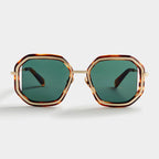 Deep Disco Gold Tortoise Green - Lilienthal Berlin