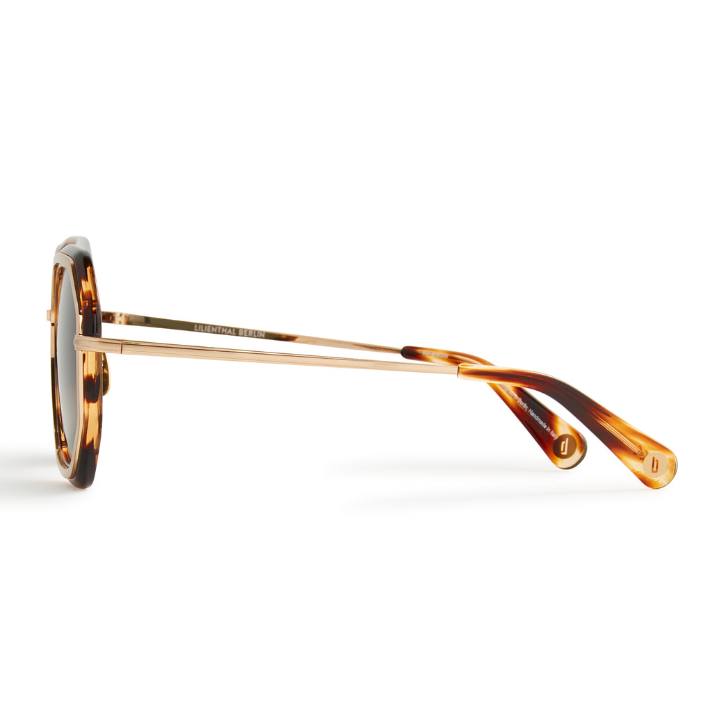 Deep Disco Gold Tortoise Green - Lilienthal Berlin