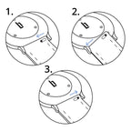 Leather Strap – Dark Blue