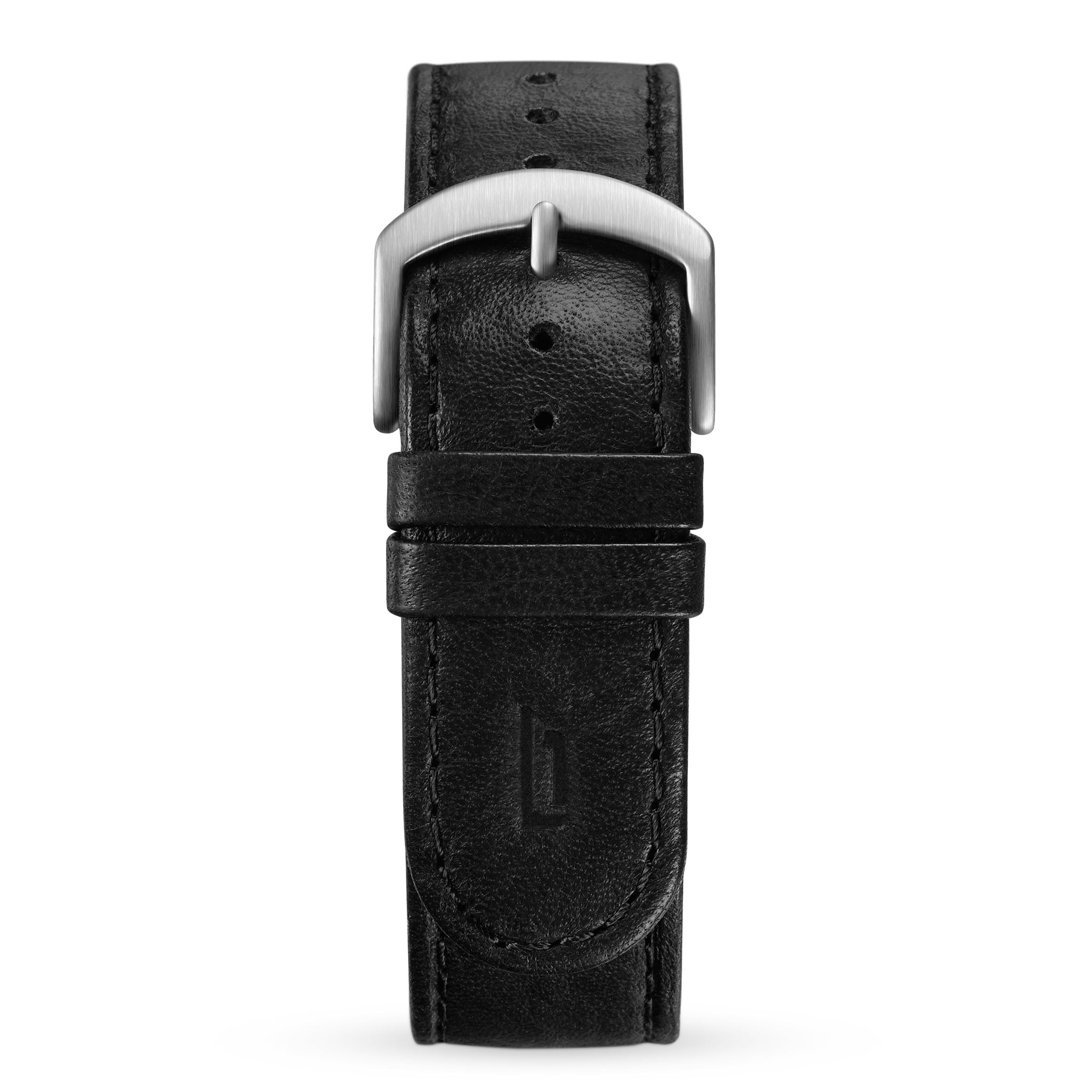 Leather Black Brushed - Lilienthal Berlin