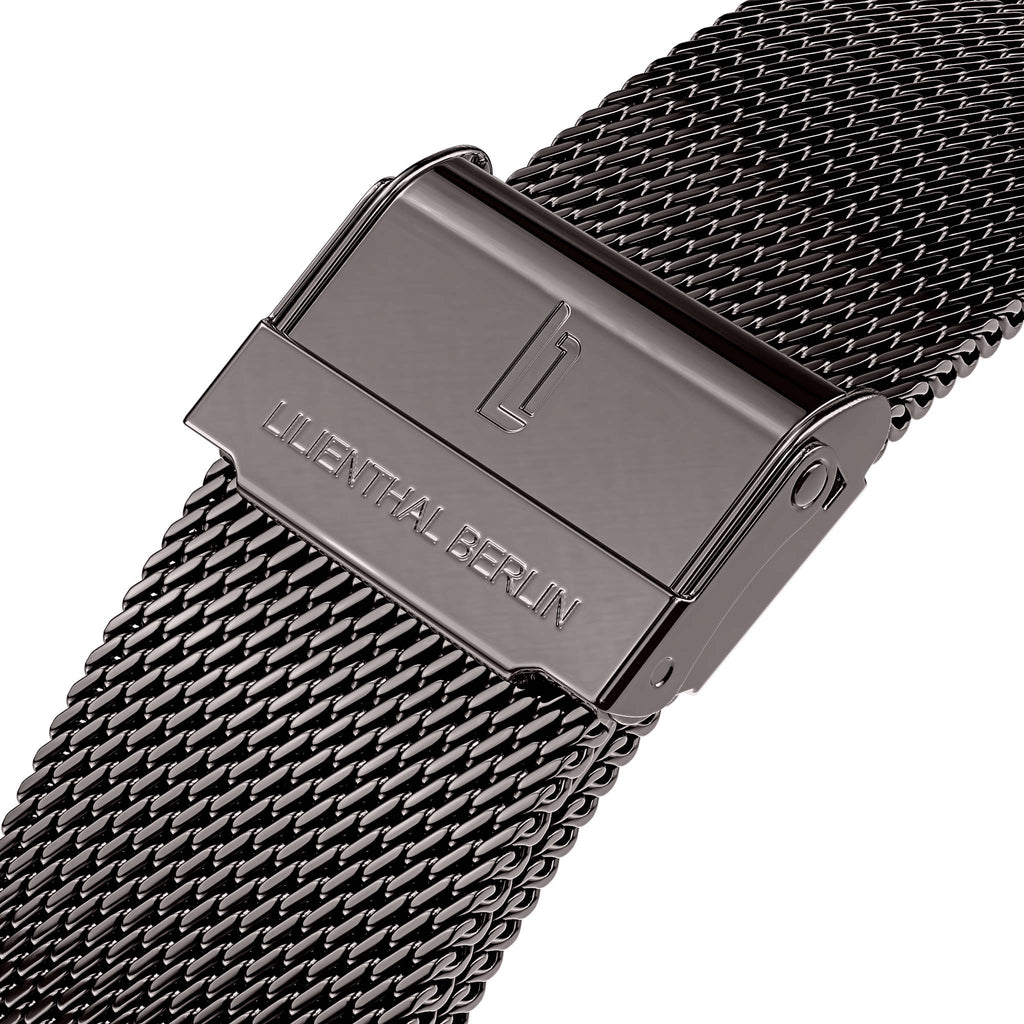 Mesh Strap – Anthracite Glossy