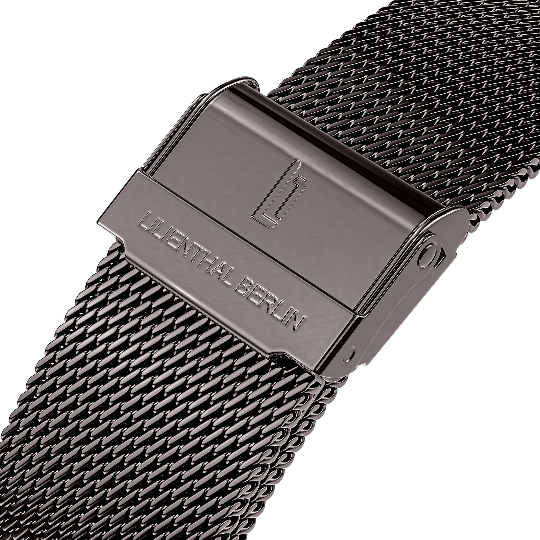 Mesh Strap – Anthracite Glossy