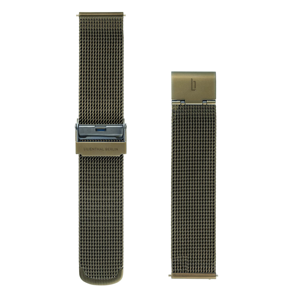 Mesh Olive green Brushed - Lilienthal Berlin