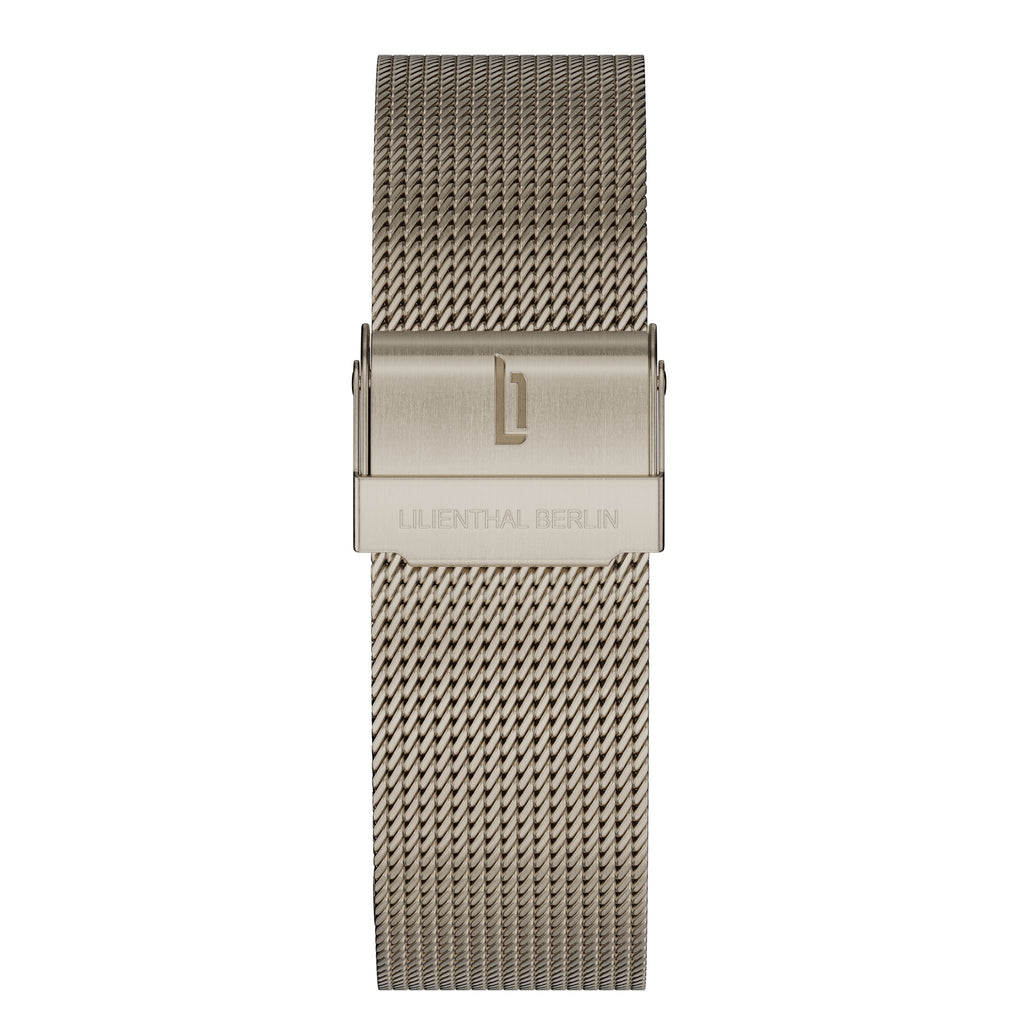 Mesh Strap – Beige Brushed