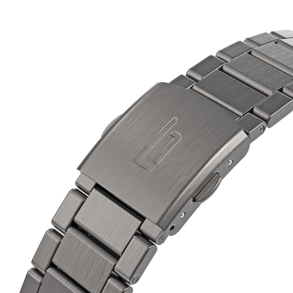 Stainless Steel Strap – Anthracite Brushed