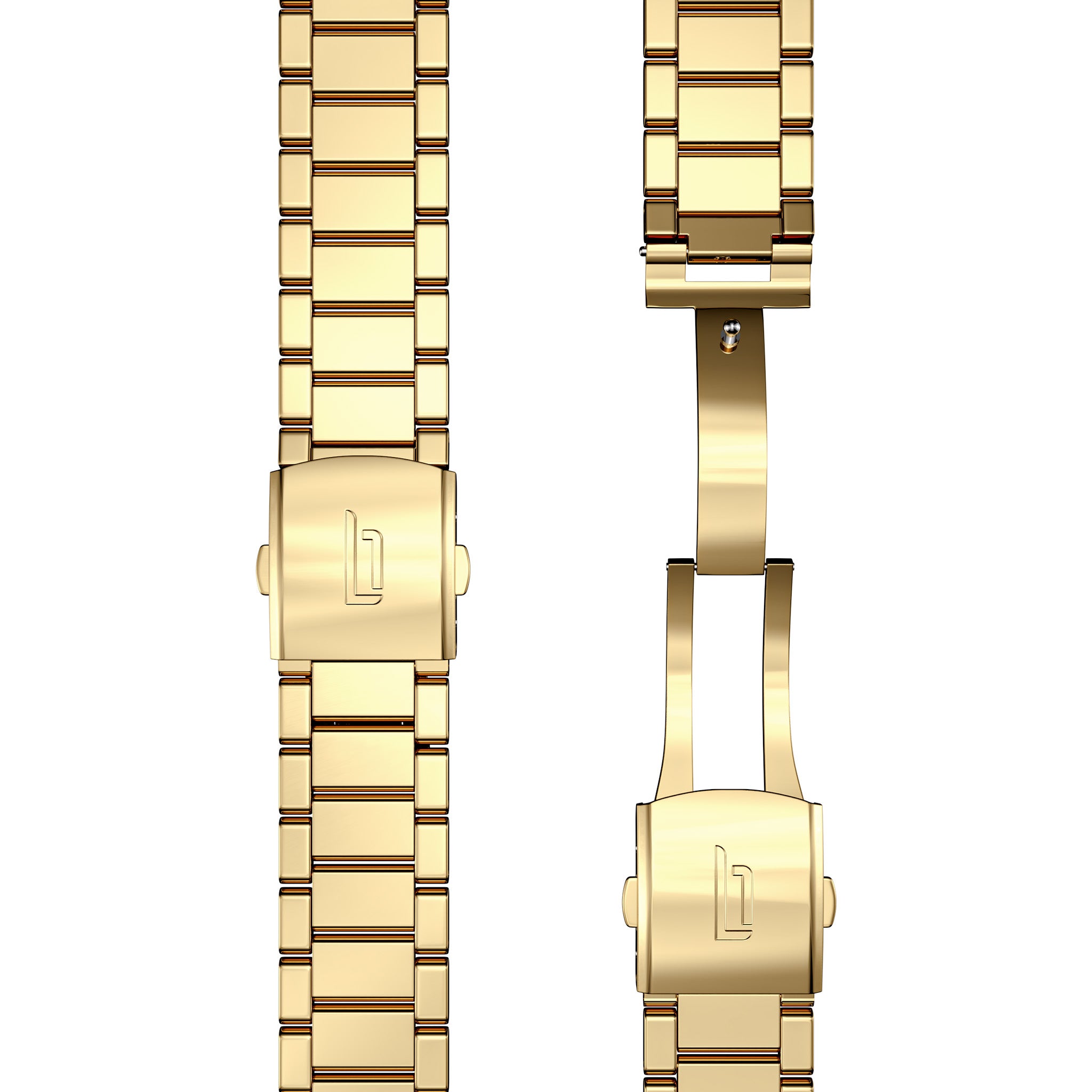 Stainless Steel Strap – Gold Polished