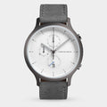 Chronograph – Dark Silver White