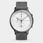 Chronograph – Dark Silver White