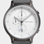 Chronograph – Dark Silver White