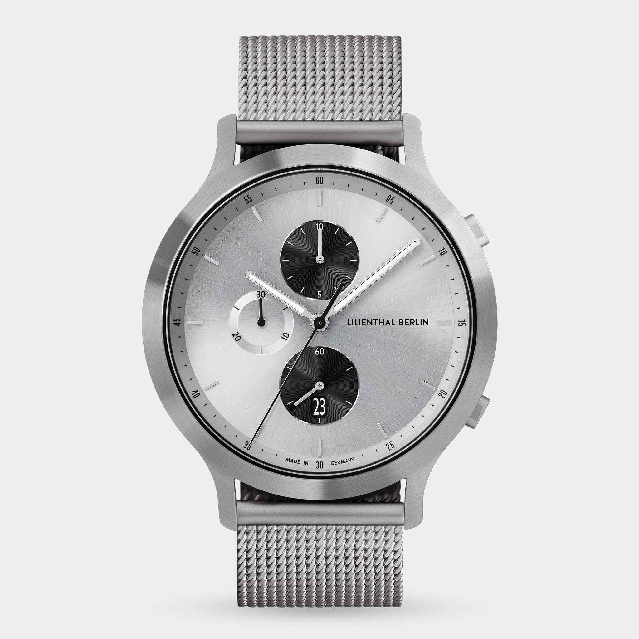 Chronograph – Duality Silver Black