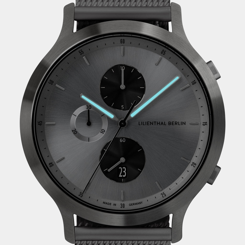 Chronograph – Duality Silver Black