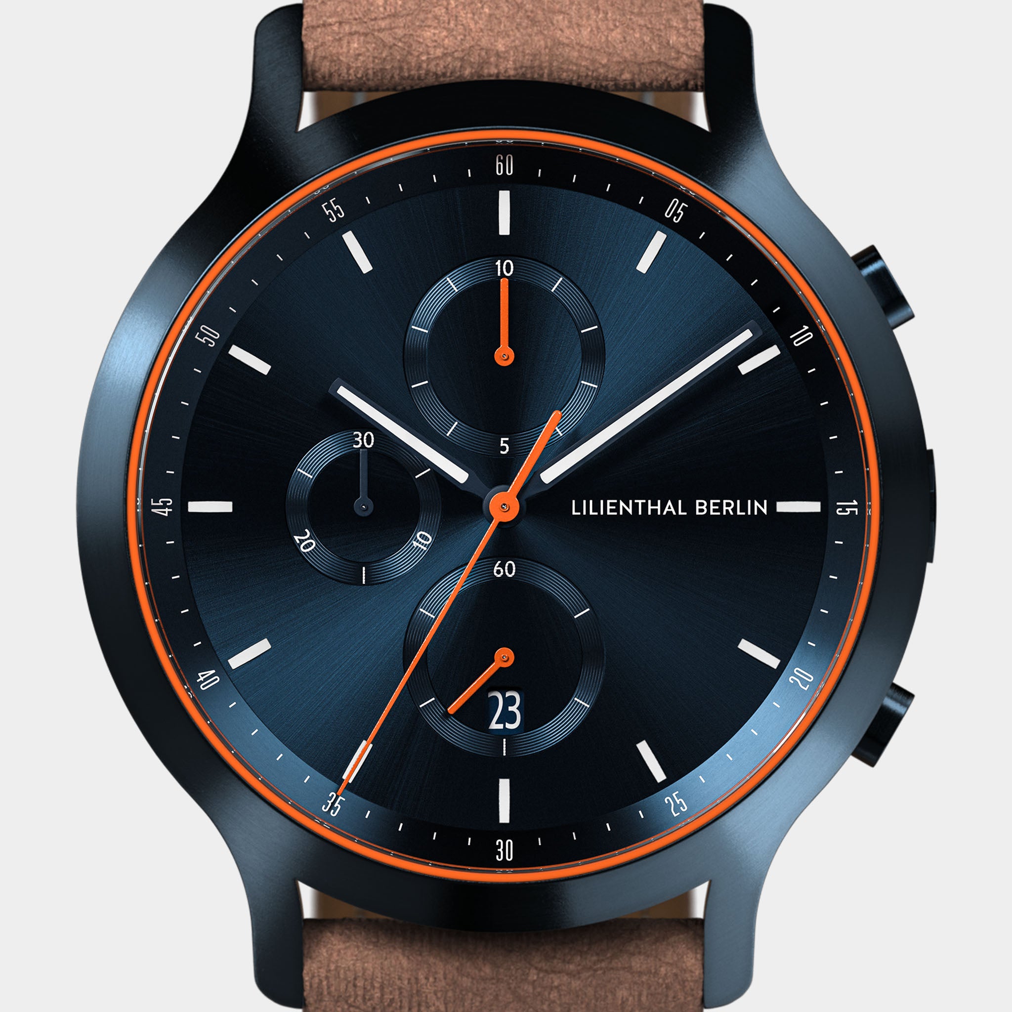 Chronograph – Blue Orange