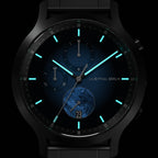 Chronograph Meteorite – Blue Flare