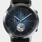 Chronograph Meteorite – Midnight Gold