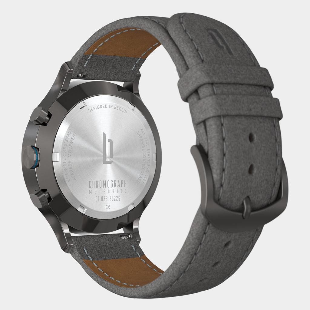 Chronograph Meteorite – Midnight Gold