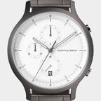 Chronograph – Dark Silver White