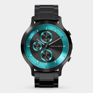 Chronograph LP – Black Cyan