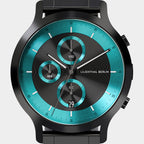 Chronograph LP – Black Cyan