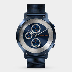 Chronograph LP – Blue Silver