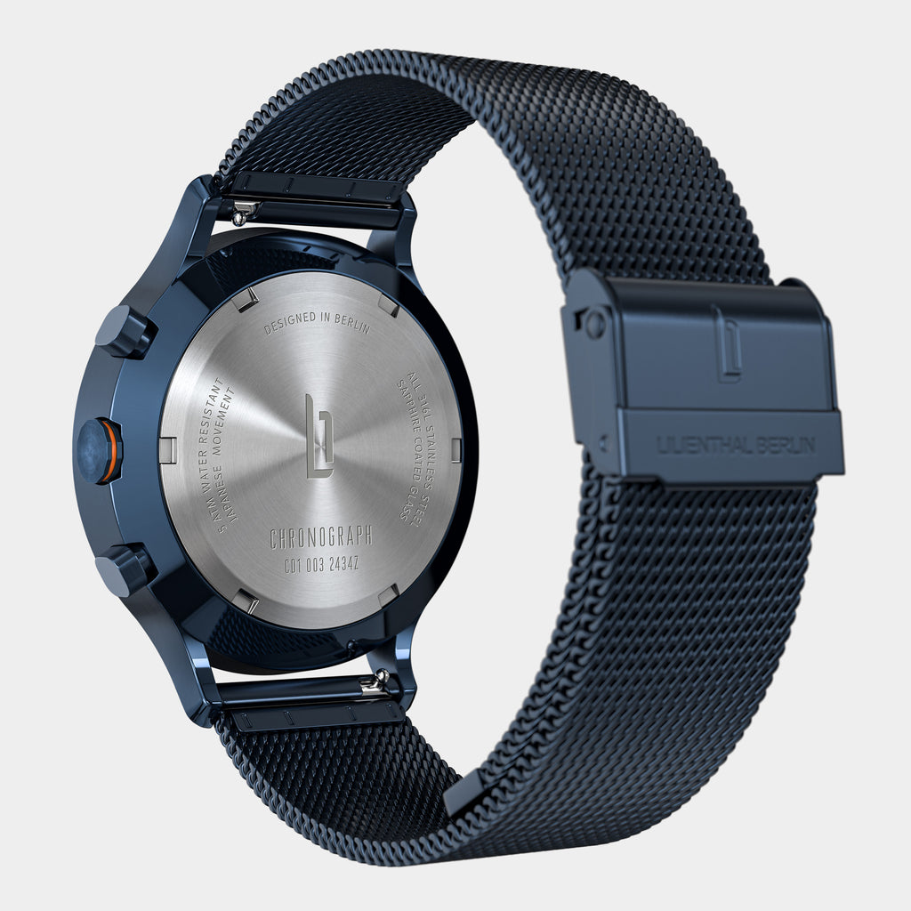 Chronograph LP – Blue Silver