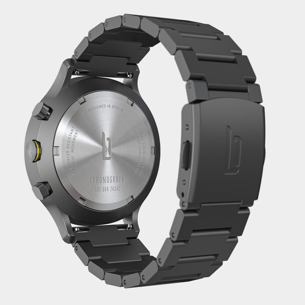Chronograph LP – Dark Silver White