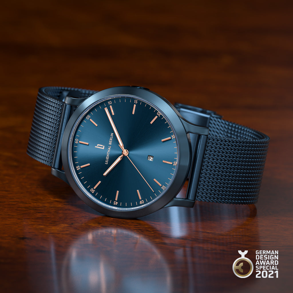 Huxley – Blue Rose Gold