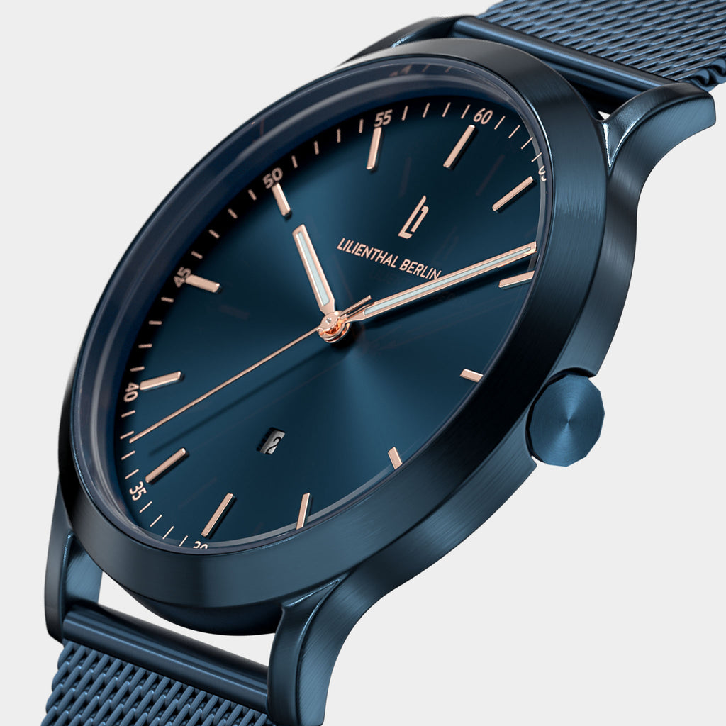 Huxley – Blue Rose Gold