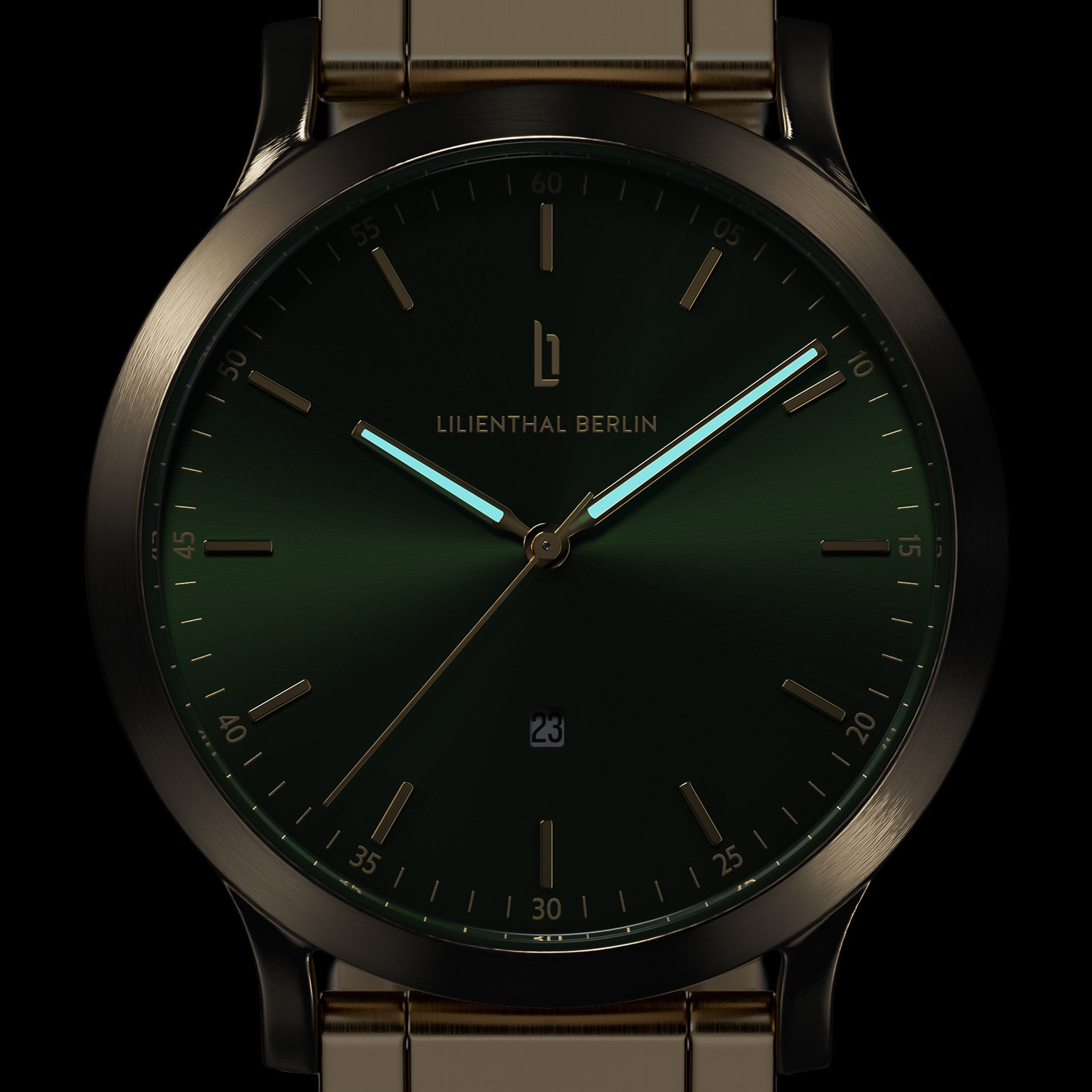 Huxley Beige Gold Green - Lilienthal Berlin