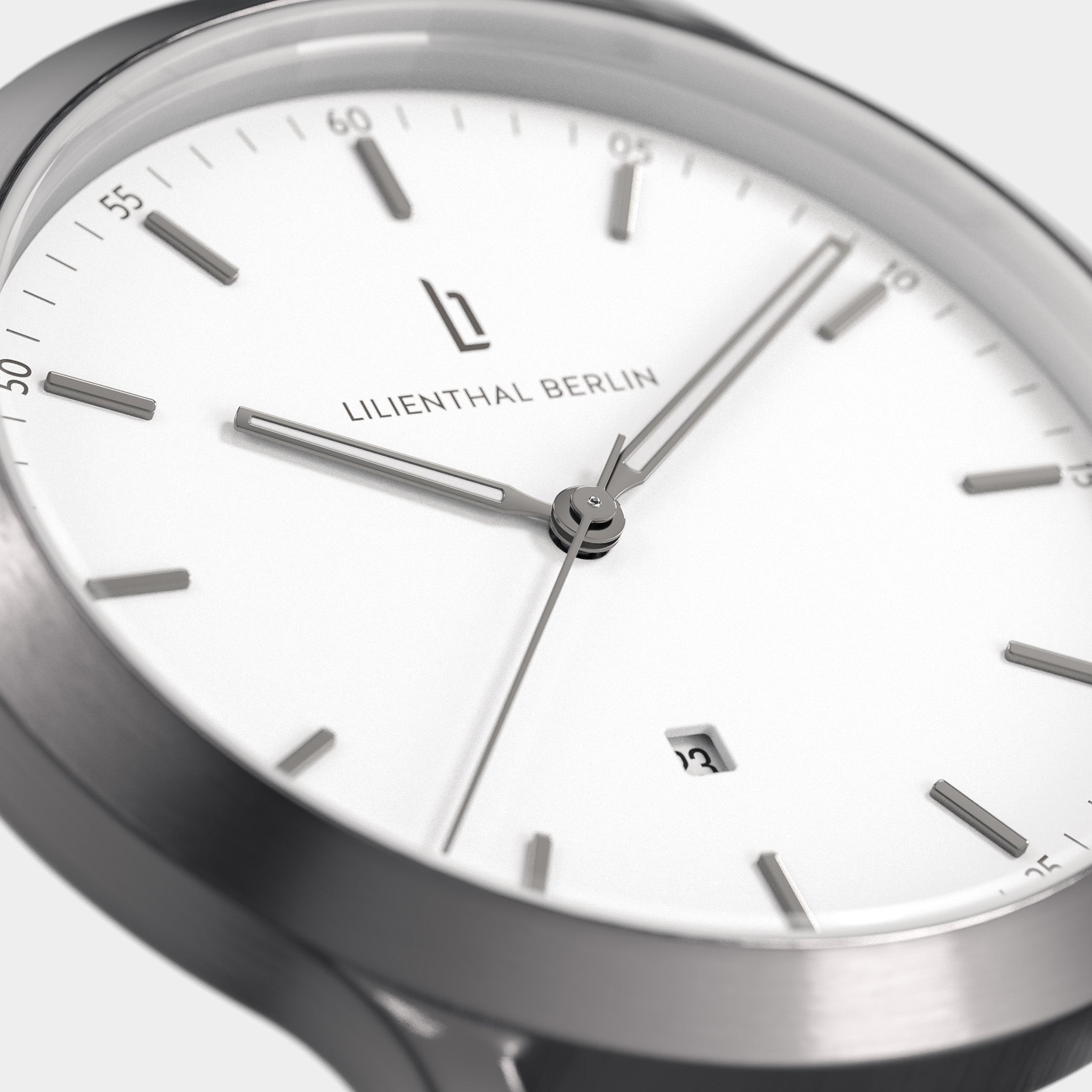 Huxley – Dark Silver White