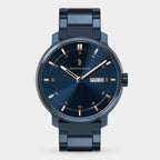 Neolux Day Date Blue Rose Gold - Lilienthal Berlin