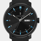 Neolux Day Date – Black Blue