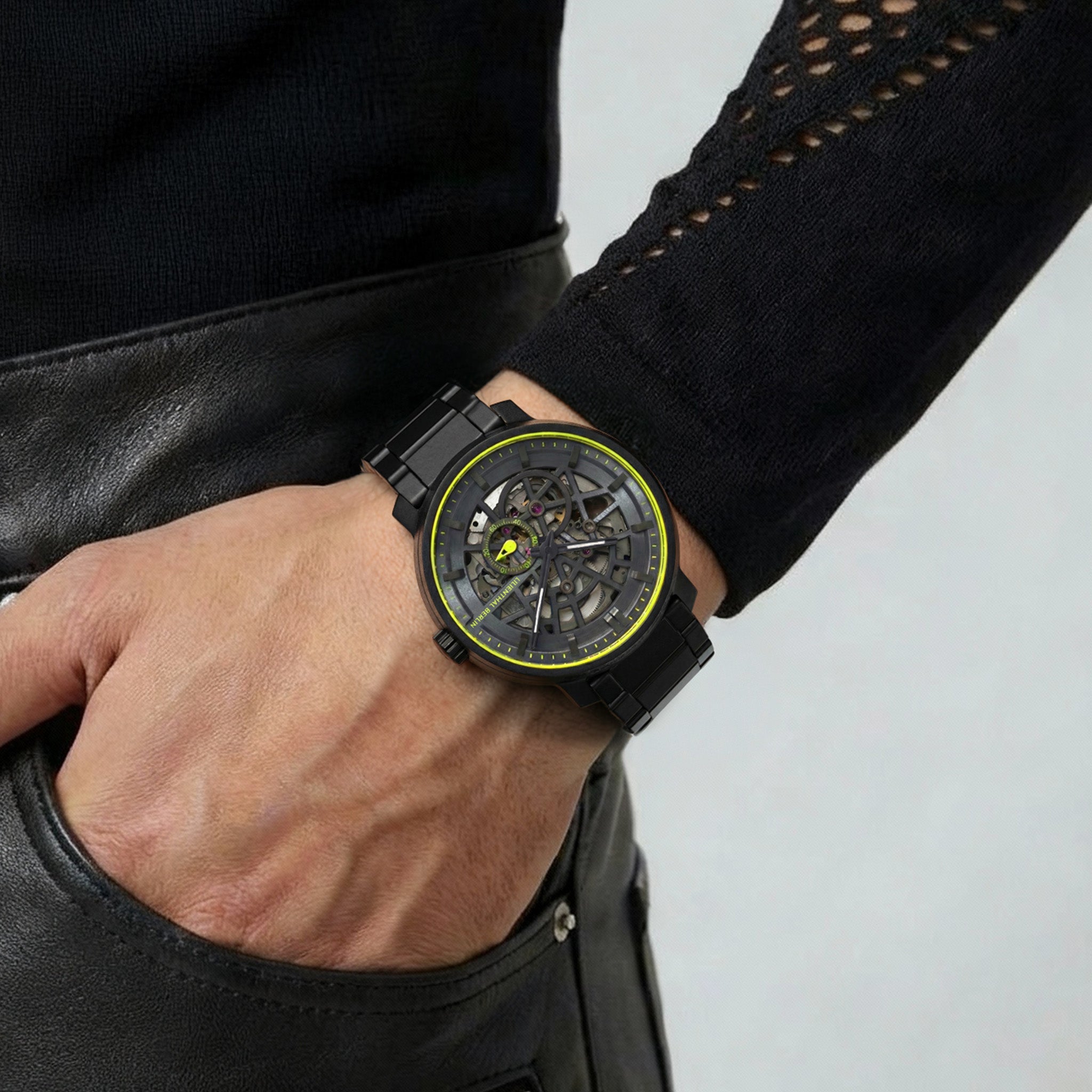 Neolux Skeleton – Black Lime