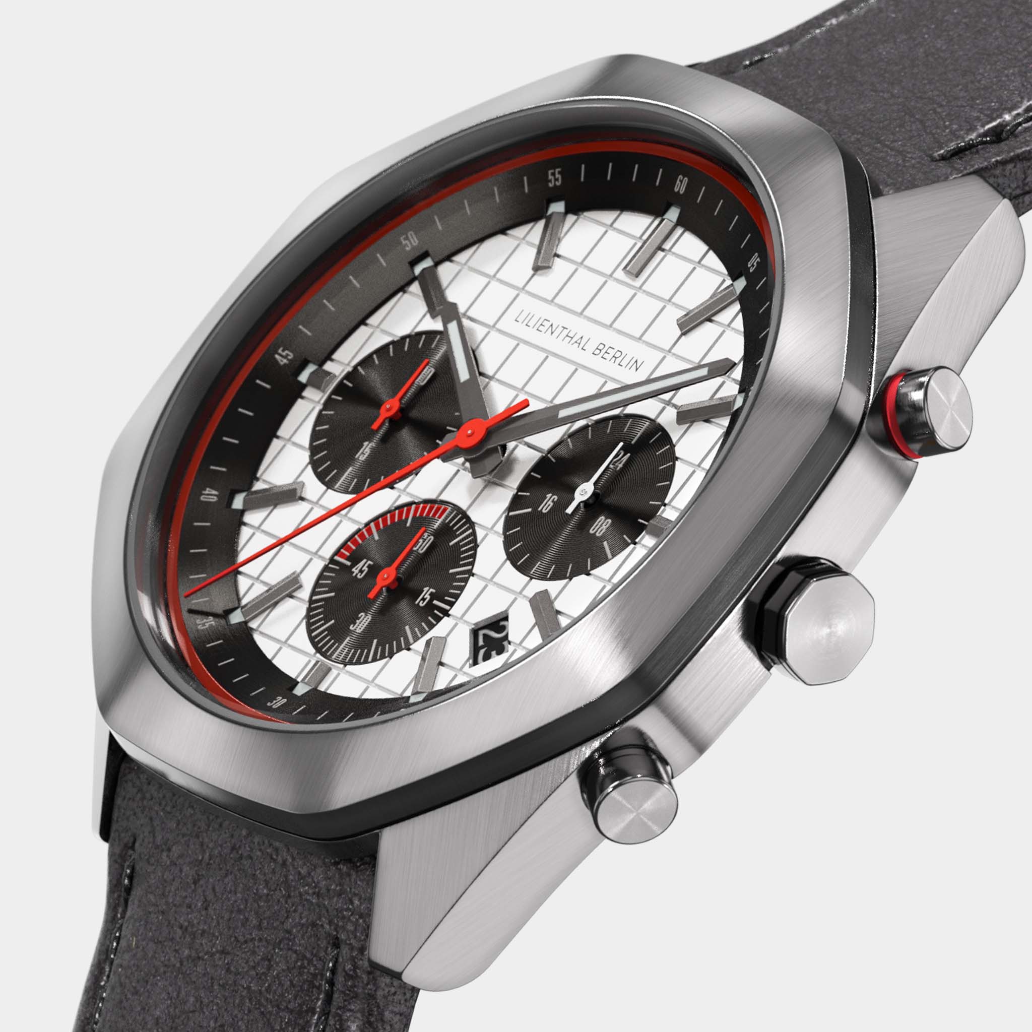 Octachrono – Silver Red