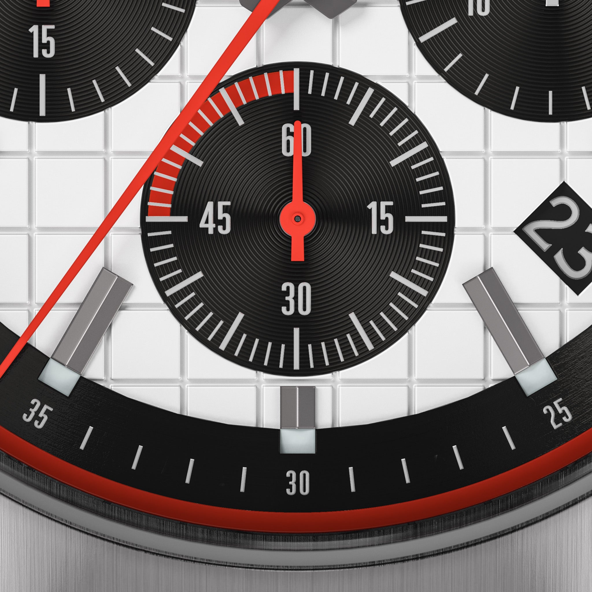 Octachrono – Silver Red