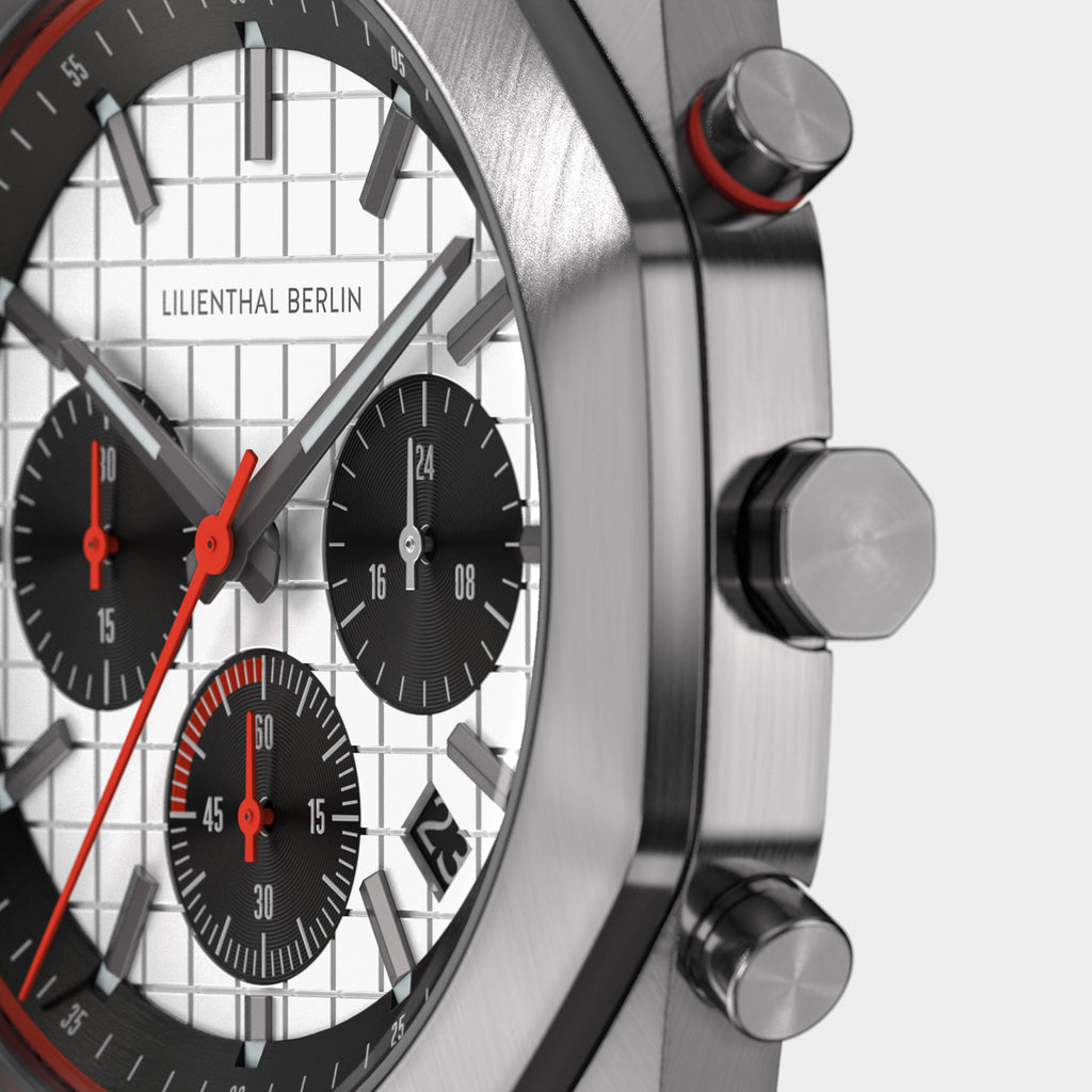 Octachrono – Silver Red