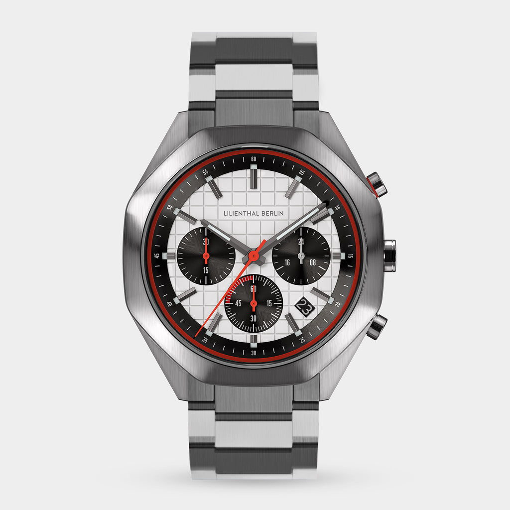 Octachrono – Silver Red