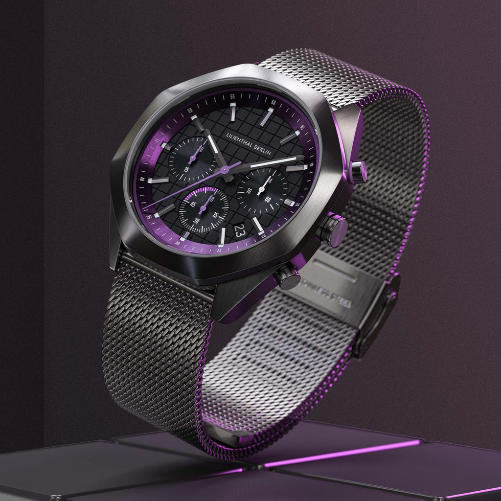 Octachrono – Dark Silver Purple