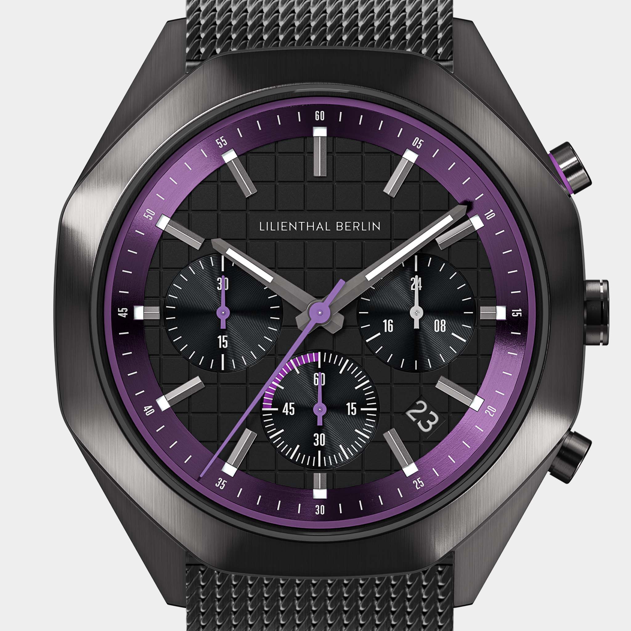 Octachrono – Dark Silver Purple