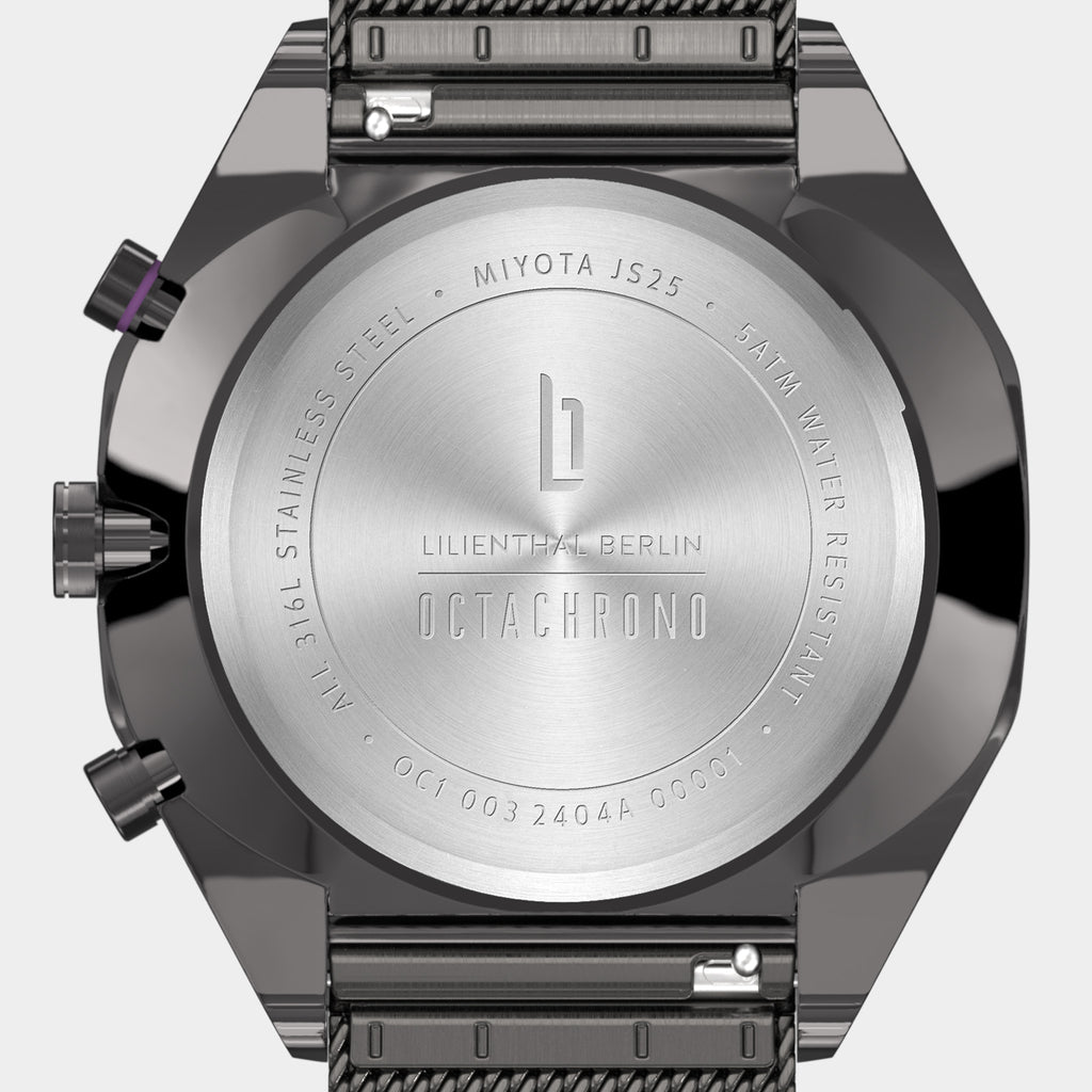 Octachrono – Dark Silver Purple