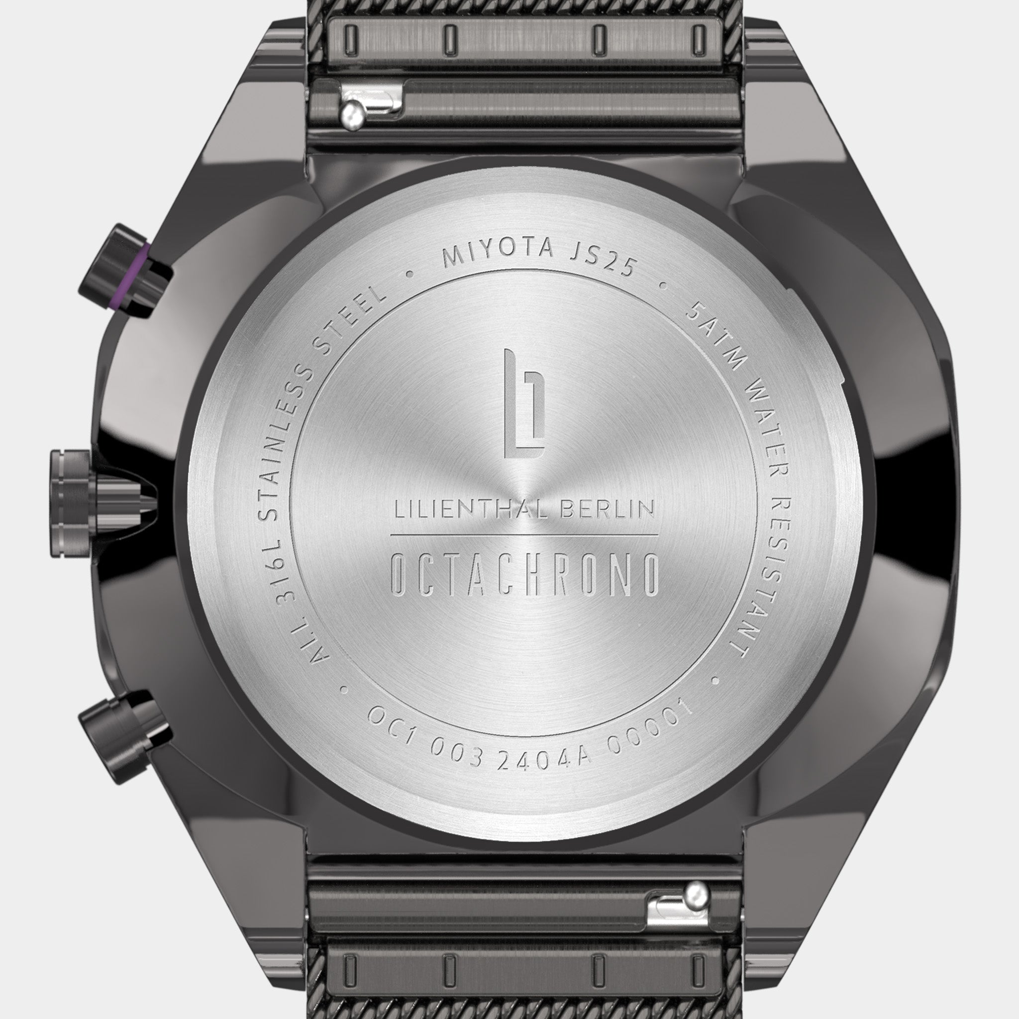 Octachrono – Dark Silver Purple