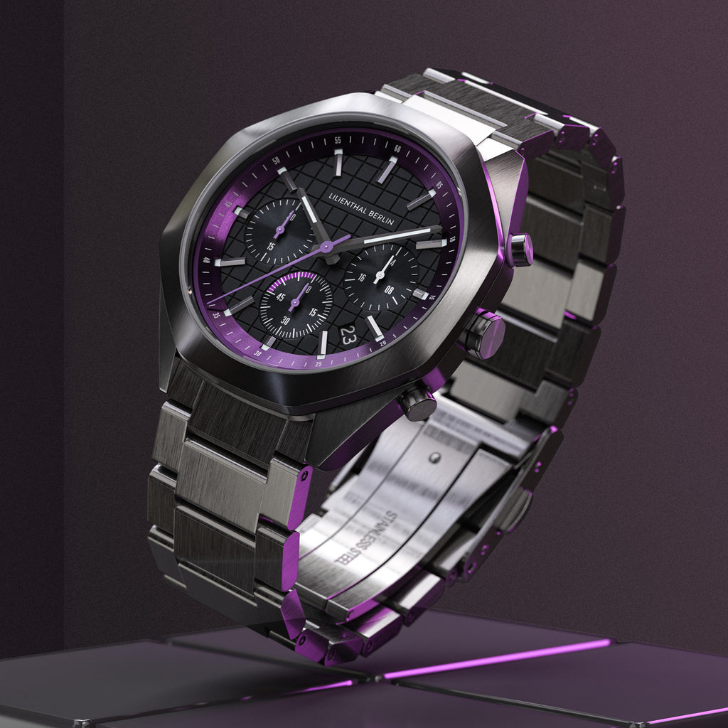 Octachrono – Dark Silver Purple
