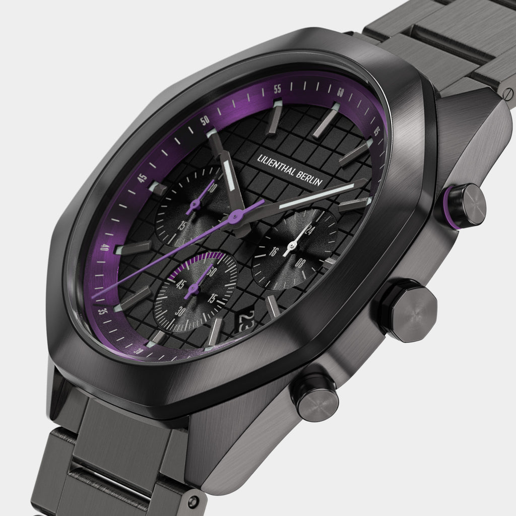 Octachrono – Dark Silver Purple