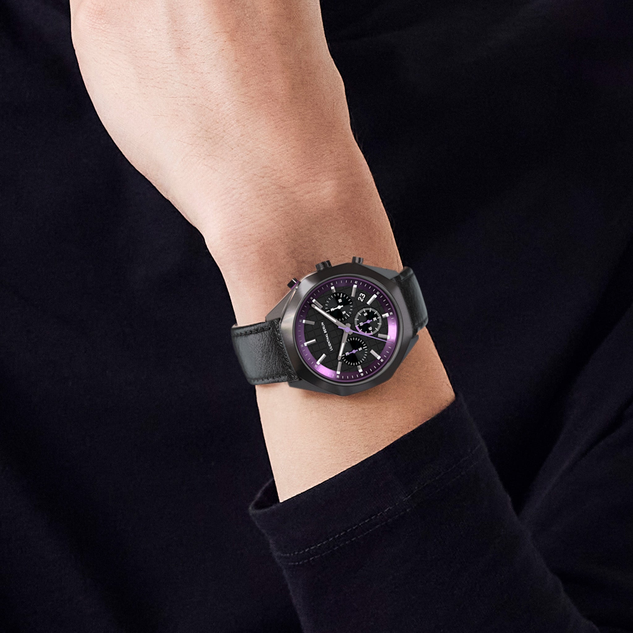 Octachrono – Dark Silver Purple