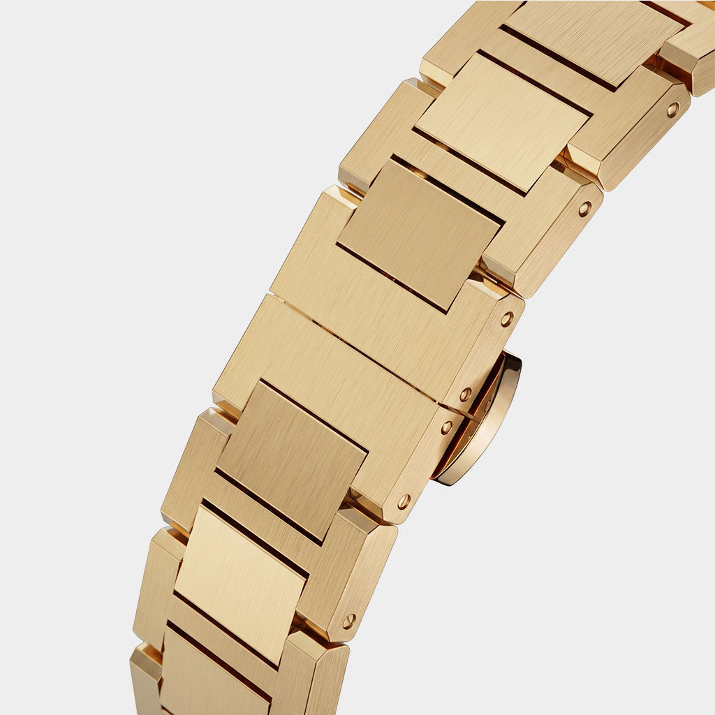 Stainless Steel Strap – Gold Brushed
