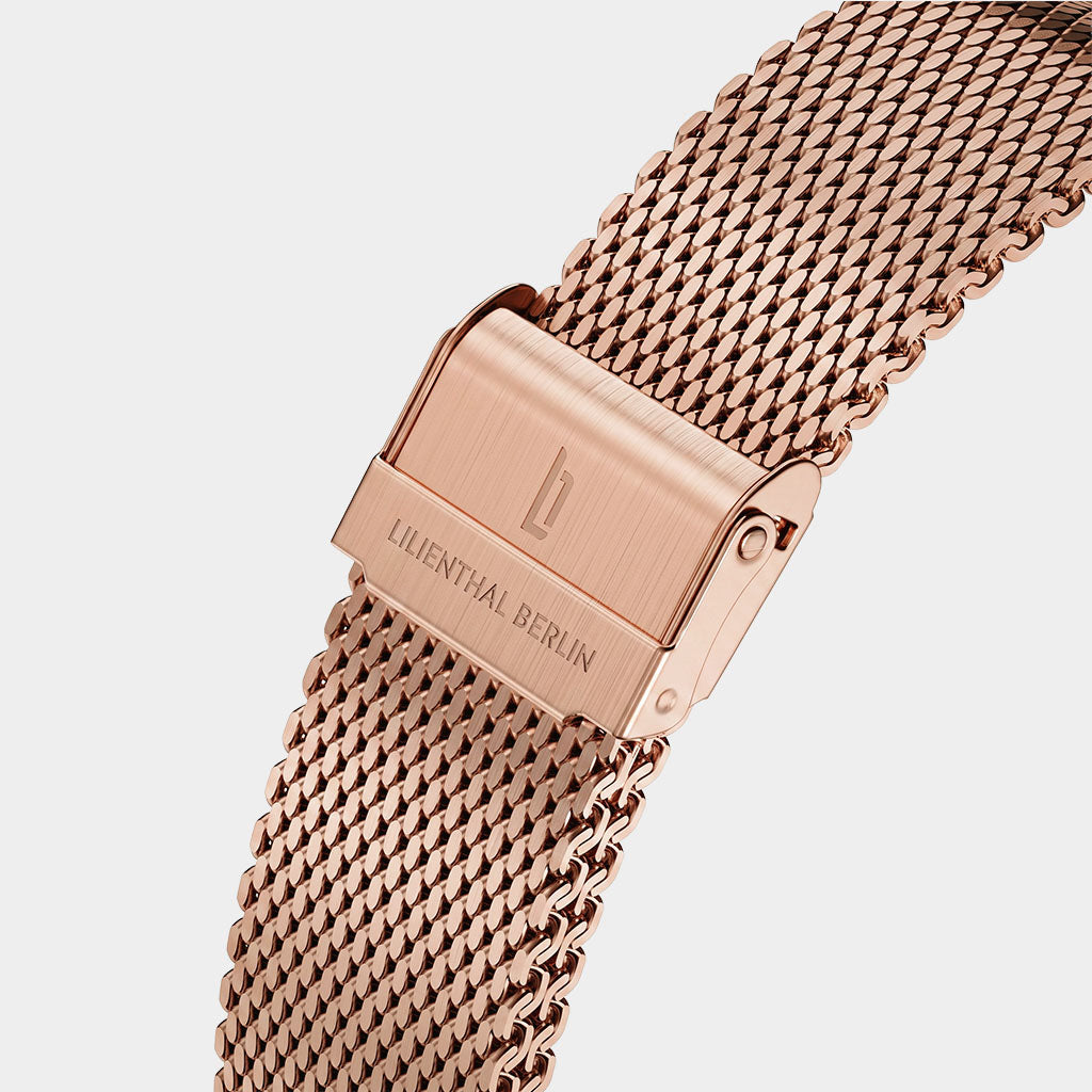 Mesh Strap – Rosegold Brushed