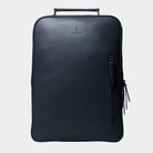 Minimalist Backpack Cactus Leather Navy Blue - Lilienthal Berlin