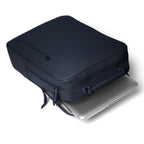 Minimalist Backpack Cactus Leather Navy Blue - Lilienthal Berlin