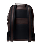 Essential Backpack Cactus Leather Dark Brown - Lilienthal Berlin