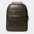 Essential Backpack Cactus Leather Khaki - Lilienthal Berlin